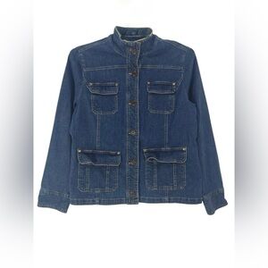 Croft & Barrow Blue Jean Jacket Classic Denim Style